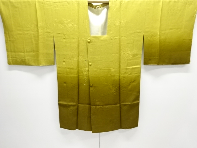 JAPANESE MICHIYUKI COAT / UNUSED / WOVEN BOKASHI PATTERN
